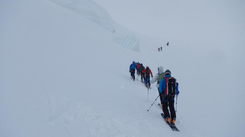 po nocy na 4554 m zawijamy haka na jamę